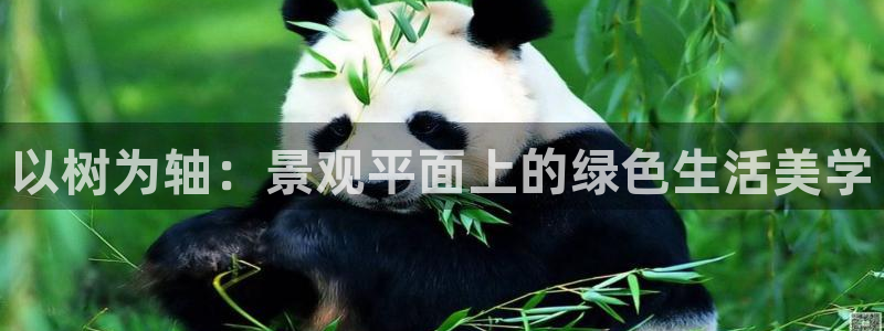 新宝gg主管weibo：以树为轴：景观平面上的绿色生活美学